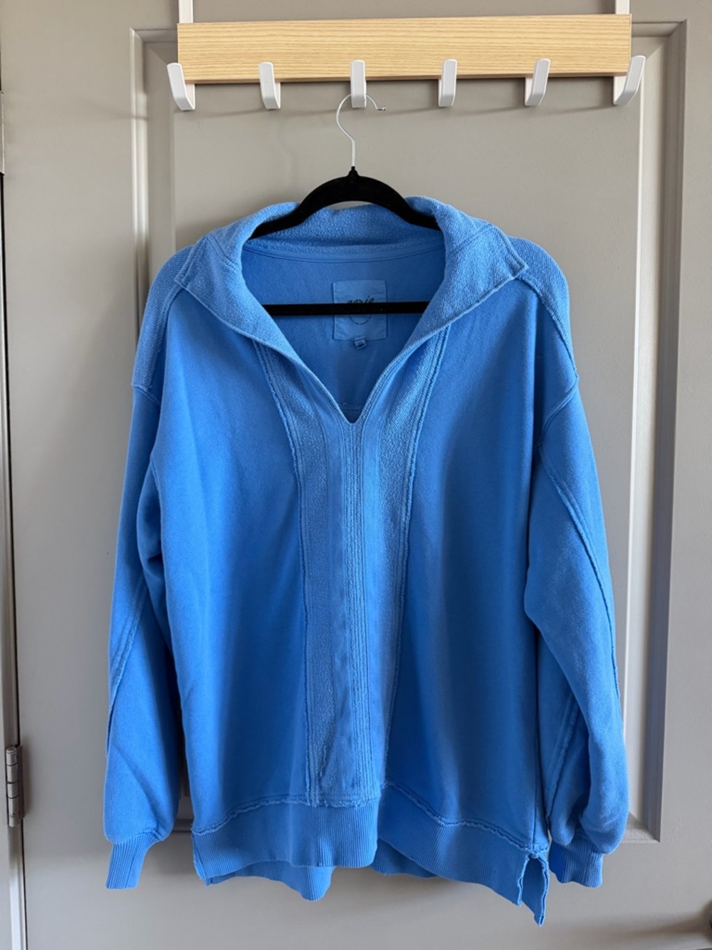 Aerie Oversized Collared Pullover